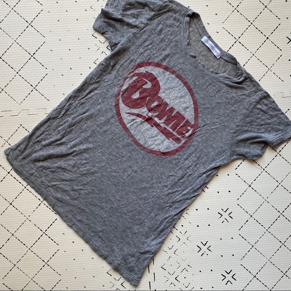 Daydreamer brand David Bowie graphic tee